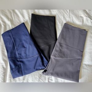 EUC Fabletics PureLuxe Maternity Leggings - 3 in the bundle; XXS fits like XS
